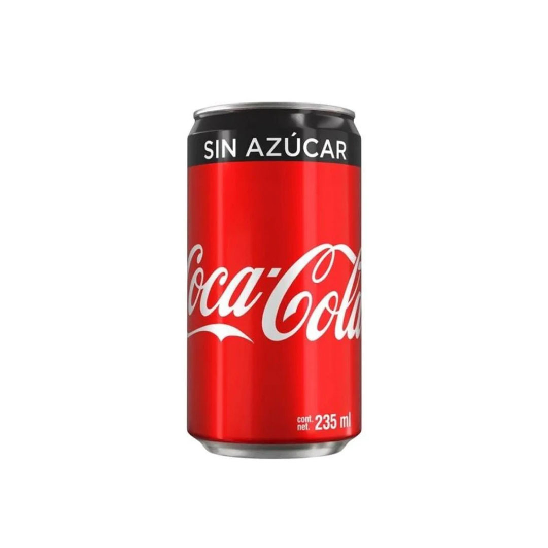 Coca cola sin azucar 235ml
