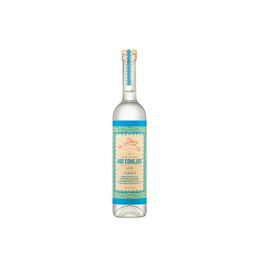 Mezcal 400 conejos espadin (etiqueta azul regular) 750ml